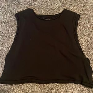 Gray/Black muscle tank for american eagle